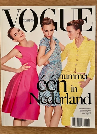 Vogue nummer 1 van Nederland., estado: Nuevo sin etiquetas, 20,00 €, 21,70 € Protección al comprador incluida
