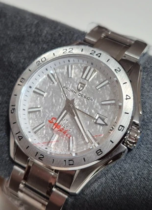 Pagani Design Orologio Automatico GMT - Zaffiro - Acciaio, marke: Pagani Design, zustand: Neu, mit Etikett, größe: 39–42 mm, 89,99 €, 95,19 € inklusive Vinted-Käuferschutz