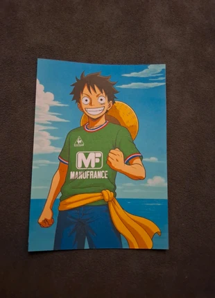 Carte one piece luffy asse déco - manga - animé - football, marke: OnePiece, zustand: Neu, 3,00 €, 3,85 € beinhaltet Vinted-Käuferschutz Pro