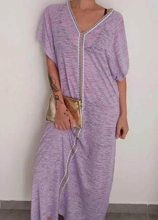 💜 Robe longue Pitusa – Made in Peru – Lila pastel – Taille standard, merk: Pitusa, staat: Nieuw zonder prijskaartje, maat: Universele maat, € 72,00, € 76,30 inclusief Kopersbescherming