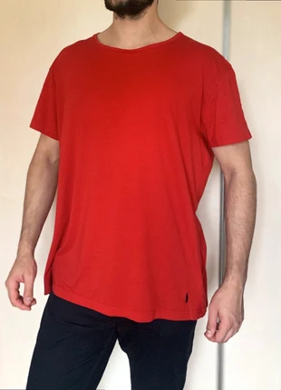 Teeshirt Ralph Lauren rouge logo marine brodé taille XL été très bon état, marque: Ralph Lauren, état: Très bon état, taille: XL, 19,90 €, 21,60 € Protection acheteurs incluse