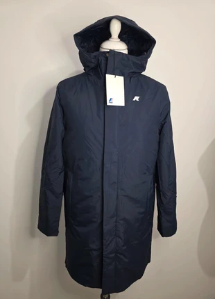 Manteau long rembourrée imperméable K-way Thomas Warm ottoman bleu foncé taille M mixte Neuf 🔥, marke: K-Way, zustand: Neu, mit Etikett, größe: M, 275,00 €, 289,45 € beinhaltet Vinted-Käuferschutz Pro