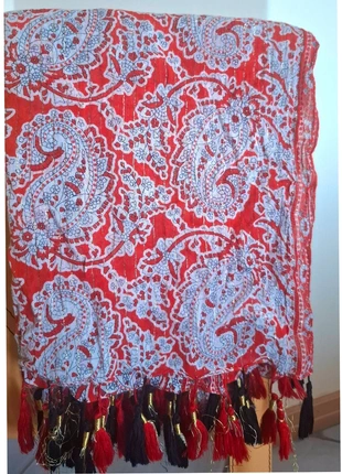 Pareo Boho Etno – Unisex | Multicolore con frange, marke: NOBRAND.PT, zustand: Sehr gut, 6,00 €, 7,00 € inklusive Vinted-Käuferschutz