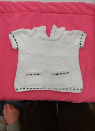 Pull tricot, marke: Fait Main, zustand: Sehr gut, größe: 1-3 Monate / 56, 2,00 €, 2,80 € inklusive Vinted-Käuferschutz