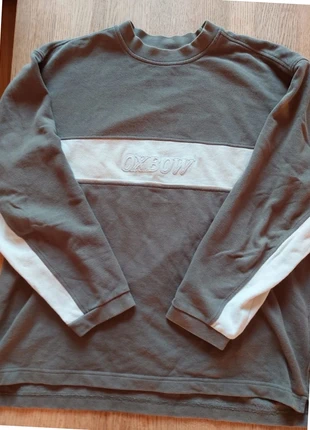 Sweat vintage Oxbow, gris blanc,taille  L. Manches longues logo brodé., marque: Oxbow, état: Très bon état, taille: L, 36,00 €, 38,50 € Protection acheteurs incluse
