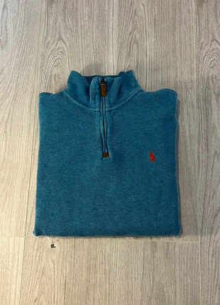 Pull Half zip - camionneur - quart zip Ralph Lauren - taille M - bleu - tres bon état, brand: Ralph Lauren, condition: Very good, size: M, €34.90, €37.35 includes Buyer Protection Pro