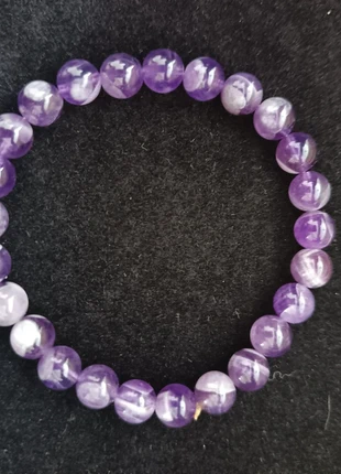 Bracelet violet fait main, brand: Fait Main, condition: New without tags, €8.00, €9.10 includes Buyer Protection