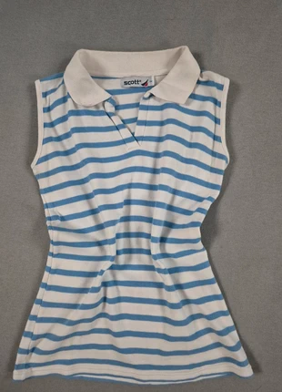 Petit top marinière sans manche, brand: Scott, condition: Very good, size: M / 38 / 10, €2.00, €2.80 includes Buyer Protection