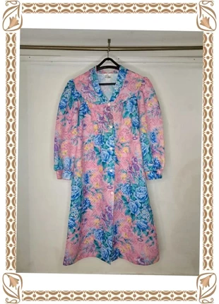 Robe de chambre Vintage 80/90 Rose à motif floral - Femme - Privilège Paris - Taille 48 (4XL), marque: Privilege, état: Très bon état, taille: 4XL / 48 / 20, 12,00 €, 13,30 € Protection acheteurs incluse