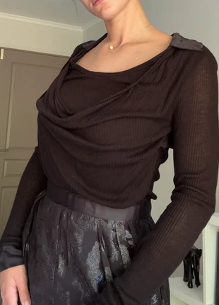 Haut noir Hugo boss côtelé top manche longue transparent taille S, marke: Hugo Boss, zustand: Sehr gut, größe: S / 36 / 8, 18,90 €, 20,55 € inklusive Vinted-Käuferschutz