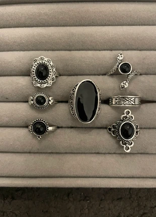 7 bagues (lot), état: Très bon état, taille: 18,1 mm, 4,25 €, 5,16 € Protection acheteurs (Pro) incluse