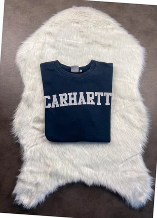 Pull Crewneck Carhartt Bleu Marine Gros logo Bon état - Taille XS, brand: Carhartt, condition: Very good, size: XS, €27.00, €29.05 includes Buyer Protection
