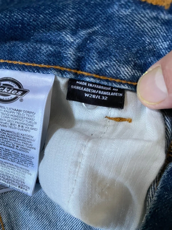 Dickies Loose Wave Rinsed Denim - W28/L32 - photo numéro 8
