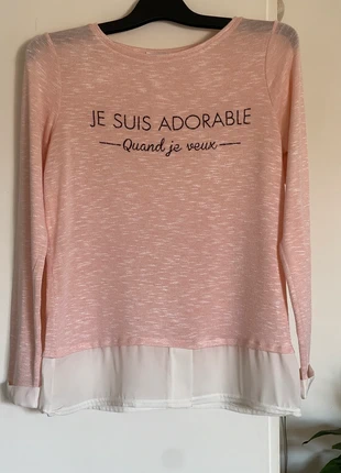 Joli et adorable pull fin T. 40/L, marque: Cache Cache, état: Très bon état, taille: L / 40 / 12, 10,00 €, 11,20 € Protection acheteurs incluse