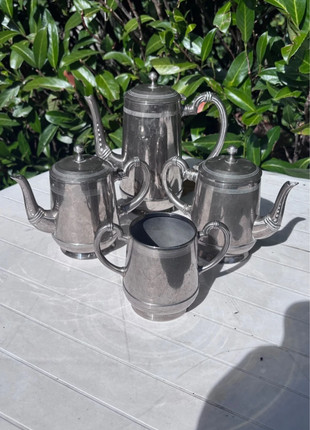 Antiek Zilveren Theeservies Kurz & Thiel 1891, marque: Vintage, état: Bon état, 50,00 €, 53,20 € Protection acheteurs incluse