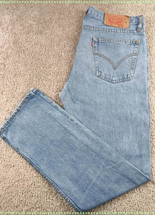 22. Jeans Levi's 501 USA - Homme - W36 L32 - Bleu clair/Bleu, marca: Levi's, estado: Muito bom, tamanho: PT 46 | W36, €25.00, €26.95 inclui Proteção do Comprador Pro