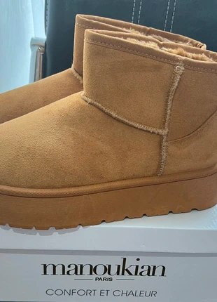 Bottines fourrés neuves, marque: Manoukian, état: Neuf avec étiquette, taille: 41, 16,00 €, 17,50 € Protection acheteurs incluse