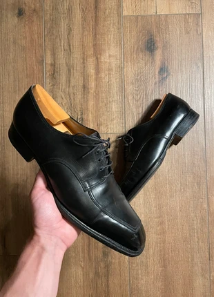 Chaussures de luxe J.M. Weston / Derbies en cuir noir taille 43 / 9 UK, brand: J.M. Weston, condition: Very good, size: 43, €315.00, €331.45 includes Buyer Protection