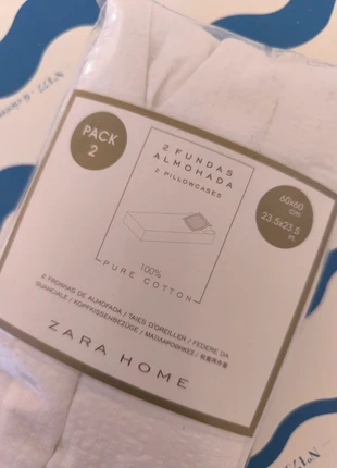 Fundas Almohadas Zara Home 60*60, marca: Zara Home, estado: Novo com etiquetas, tamanho: Outro, €8.00, €9.10 inclui Proteção do Comprador