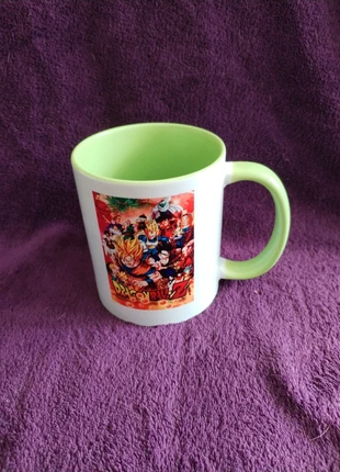 🍵Mug dragon ball z deux image différentes intérieur vert🍵, marca: Dragon Ball Z, estado: Muito bom, €6.00, €7.00 inclui Proteção do Comprador