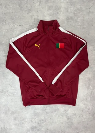 Vintage Puma x Portugal Trackjacket Y2K  Pasha old fashion Style - L Rot, merk: Puma, staat: Heel goed, maat: L, € 25,00, € 26,95 inclusief Kopersbescherming