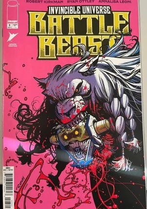 Invincible Universe Battle Beast #3 second printing cover B (Image Comics), staat: Heel goed, € 4,79, € 5,73 inclusief Kopersbescherming Pro