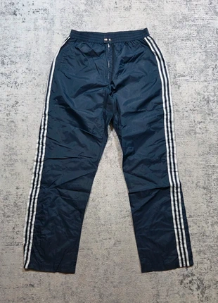 👖 Pantalon Adidas Vintage Bleu Marine 186 L Made in Tunisia Rétro 90s Nylon, brand: adidas, condizioni: Ottime, taglia: L, €49.95, €53.15 include la Protezione acquisti Pro