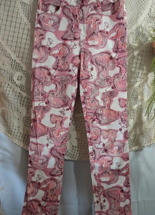 Pantalon vintage Snoopy, marca: Studio Aventures, estado: Muito bom, tamanho: M / 38 / 10, €6.00, €7.00 inclui Proteção do Comprador