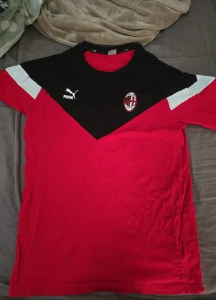 T-Shirt Puma AC Milan taille L rouge/noir, brand: Puma, condition: Very good, size: L, €19.00, €20.65 includes Buyer Protection
