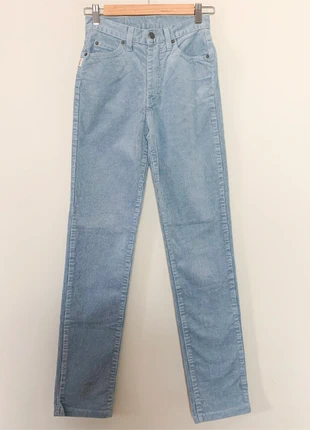 Pantalon vintage velours côtelé Ober, bleu ciel, T. 34/36 #pantalon #vintage #velours, marke: Ober, zustand: Sehr gut, größe: S / 36 / 8, 19,00 €, 20,65 € beinhaltet Vinted-Käuferschutz Pro