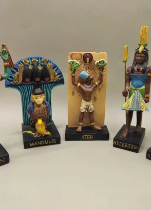 Hachette Gods of Ancient Egypt Figurines Set Vintage Hand Painted Collectible Egyptian Decor, brand: Hachette, condition: Good, £19.95, £21.65 includes Buyer Protection Pro
