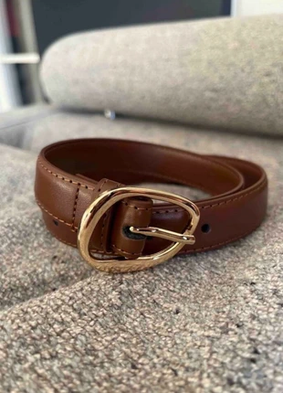 Ceinture marron boucle dorée taille 80, marque: Boutique indépendante, état: Neuf sans étiquette, taille: 80 cm, 10,00 €, 11,20 € Protection acheteurs incluse