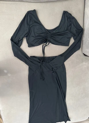 Set top/rok, merk: Shein, staat: Heel goed, maat: S / 36 / 8, € 2,00, € 2,80 inclusief Kopersbescherming