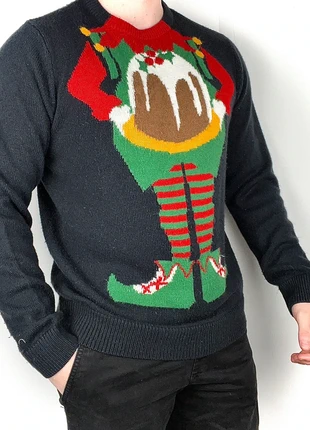 Pull de Noël en laine vintage - L, marke: Vintage Dressing, zustand: Sehr gut, größe: L, 19,90 €, 21,60 € inklusive Vinted-Käuferschutz