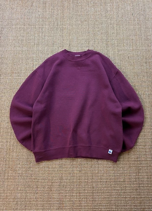 Pull Russell Athletic crewneck violet coupe boxy minimal vintage Mexico 2000s L enfant S femme #0376, brand: Russell Athletic, condizioni: Ottime, taglia: S / IT 40 / EU 36, €30.00, €32.20 include la Protezione acquisti Pro
