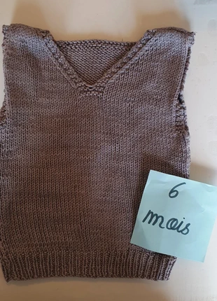 Débardeur 6 mois, marke: Fait Main, zustand: Sehr gut, größe: 3-6 Monate / 62, 1,50 €, 2,28 € inklusive Vinted-Käuferschutz