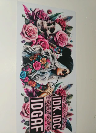 IDK, IDC and IDGAF- uv dtf/wrap/decal, brand: Stickers, condition: New with tags, size: One size, £2.00, £2.46 includes Buyer Protection Pro