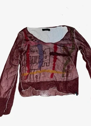 Vintage mesh top, marca: Vintage, estado: Muy bueno, tamaño: M / 38 / 10, 10,00 €, 11,20 € Protección al comprador incluida
