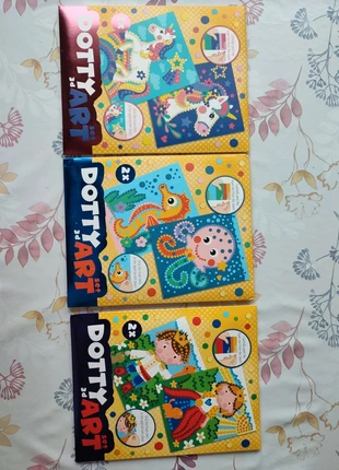 Lot 3 kits créatifs enfants "Dotty Art", merk: dotty Art, staat: Nieuw zonder prijskaartje, maat: 4 jaar / 104 cm, € 12,00, € 13,30 inclusief Kopersbescherming