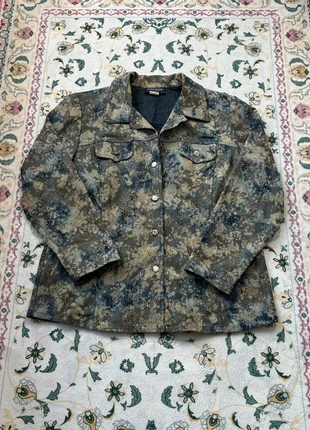 Veste en jeans à motif vintage Y2K - femme 44 L, marque: Vintage Dressing, état: Très bon état, taille: L / 40 / 12, 5,00 €, 5,95 € Protection acheteurs incluse