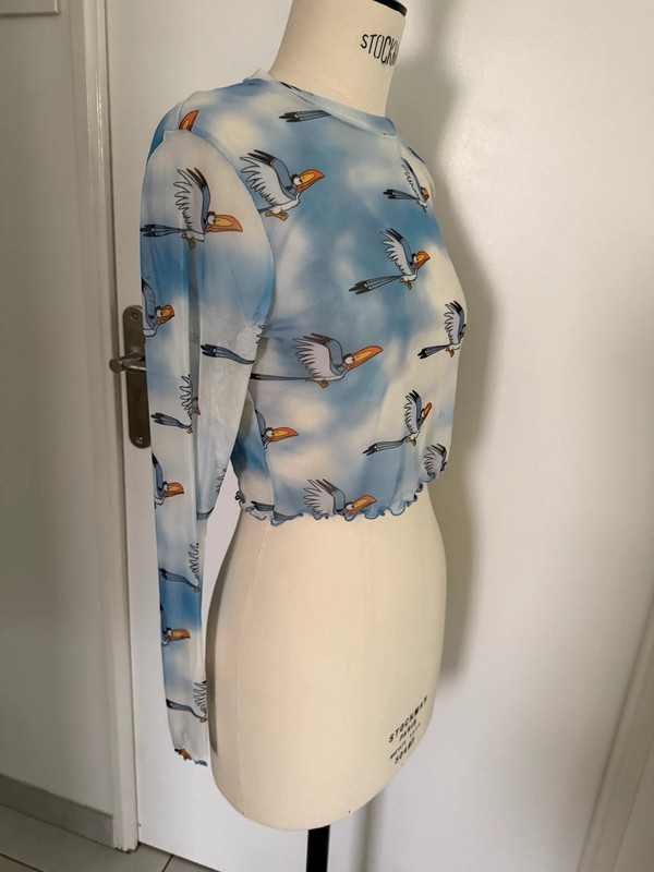 Top mesh Disney Zazou The Lion King x Asos Design - photo numéro 3
