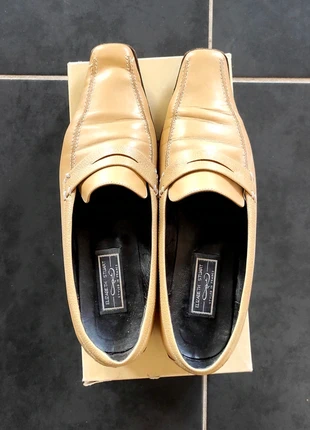 Mocassins en cuir beige Elisabeth Stuart, marca: Elisabeth Stuart, estado: Bueno, tamaño: 41, 12,00 €, 13,30 € Protección al comprador incluida