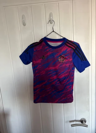 Purple pink and blue pogba football top, brand: adidas Originals, condition: Very good, size: 10 years / 140 cm, £7.00, £7.86 includes Buyer Protection