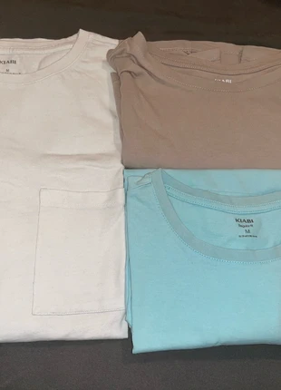 Lot 3 T-shirt M Kiabi, brand: Kiabi, condition: Good, size: M, €4.00, €4.90 includes Buyer Protection