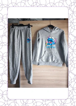 🌟 Ensemble Jogging Stitch glace gris - Taille 10 ans – Neuf, condition: New without tags, size: 10 years / 140 cm, €25.00, €26.95 includes Buyer Protection Pro