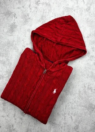 Polo Ralph Lauren Pull Torsadé Zippé  Logo Brodé Taille L Femme TR79., marke: Ralph Lauren, zustand: Sehr gut, größe: L / 40 / 12, 23,00 €, 24,85 € beinhaltet Vinted-Käuferschutz Pro
