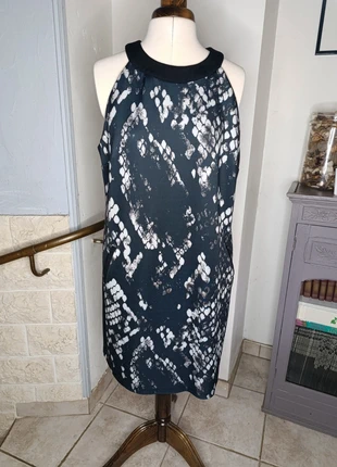 Robe Lauren Vidal imprimé serpent taille XL, merk: Lauren Vidal, staat: Heel goed, maat: XL / 42 / 14, € 17,00, € 18,55 inclusief Kopersbescherming