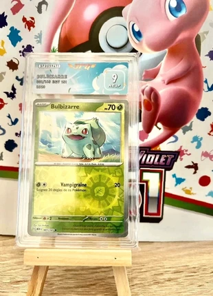 Bulbizarre bulbasaur carte sfg 9.5 001/165, marke: Pokémon, zustand: Neu, mit Etikett, 15,00 €, 16,45 € inklusive Vinted-Käuferschutz