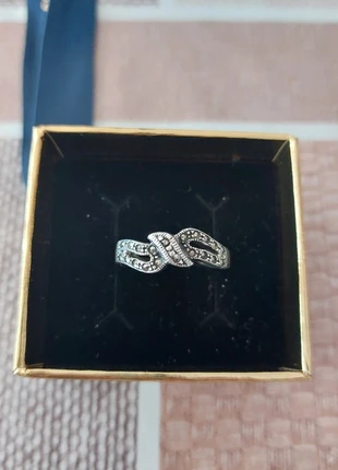 Anillo plata 925 con marquesitas, marque: Plata, état: Neuf sans étiquette, taille: 19 mm, 18,00 €, 19,60 € Protection acheteurs incluse