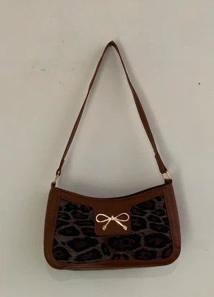 Sac à Main, épaule Chic Marron Léopard Noir pour Femme avec Nœud, brand: Tendance, condition: New without tags, €9.99, €11.19 includes Buyer Protection Pro